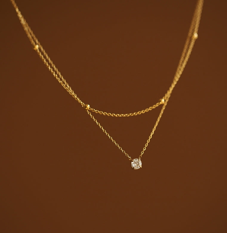 Collar doble luz