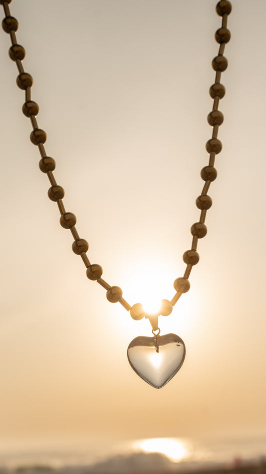 Collar Chunky Heart
