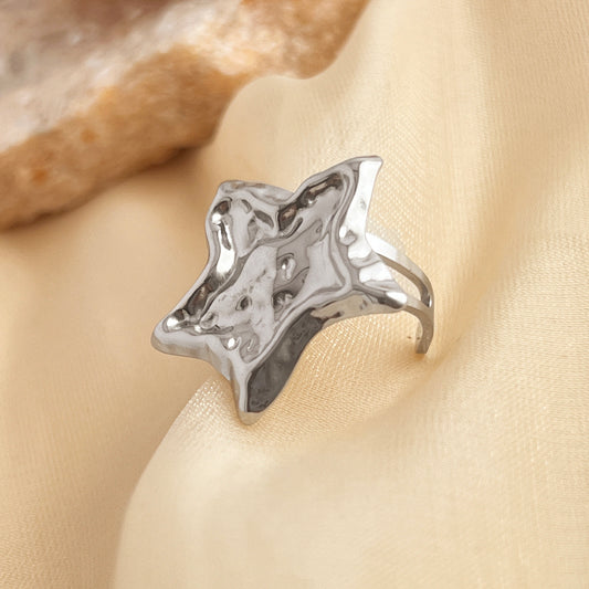 Anillo chunky star