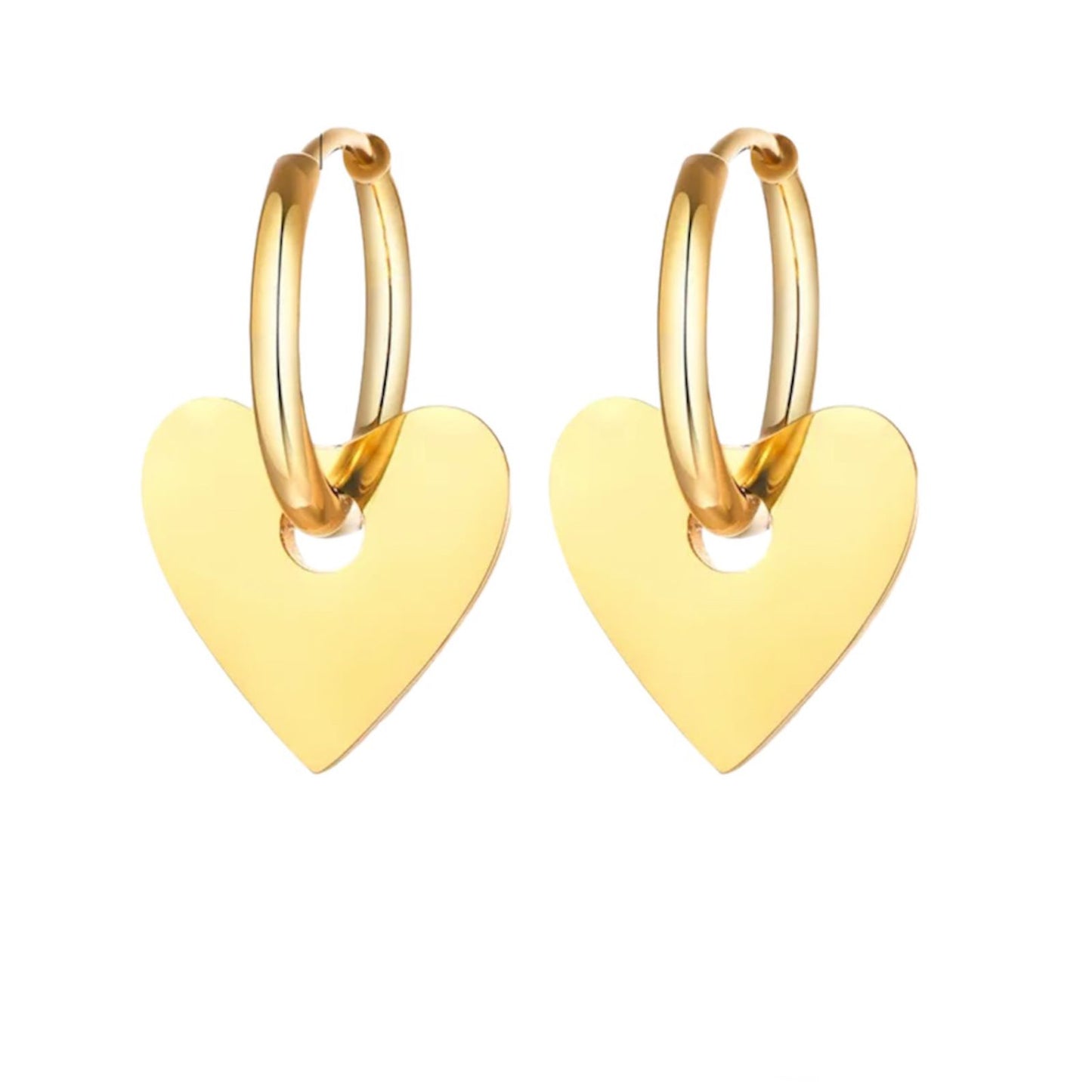 Argollas Golden Heart