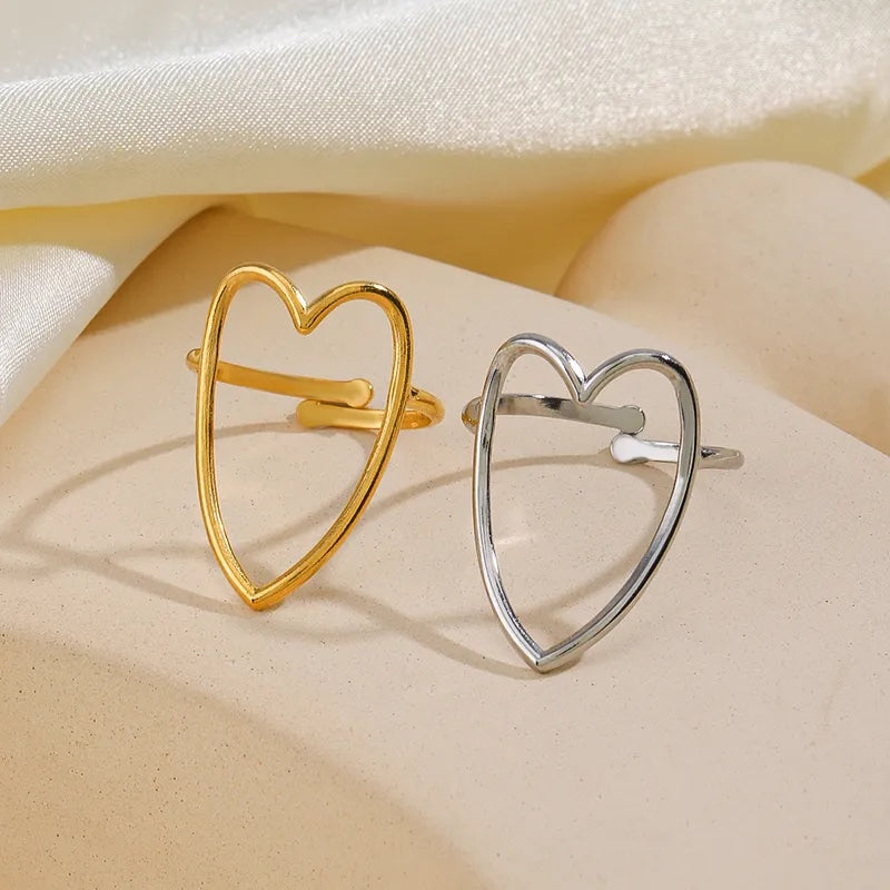 Anillo Plated Heart