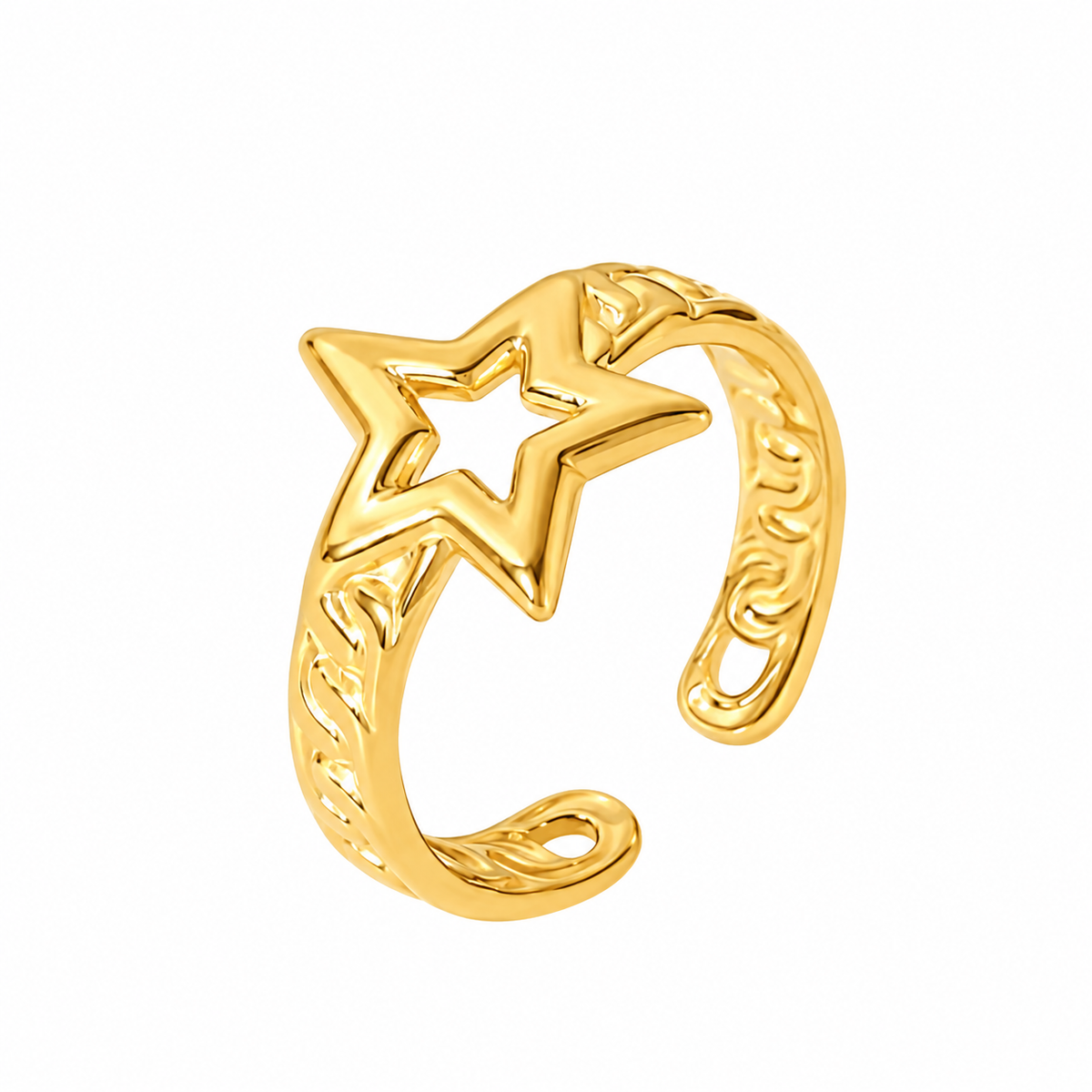 Anillo golden star